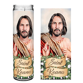 Image of Keanu Reeves as a Saint